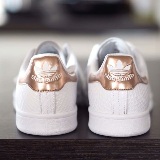 stan smith femme rose gold