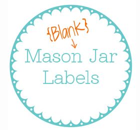 printable labels for mason jars