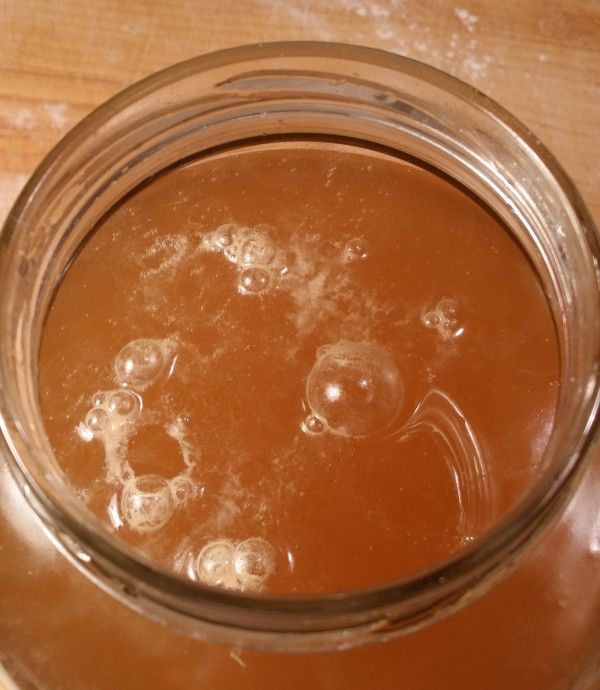 My First Attempt At Homemade Hooch Mead The Zero Waste Chef Honey Wine Food Fermented Honey