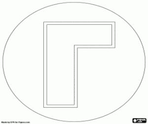 Download Symbol of Waluigi coloring page | Coloring pages, Mario bros, Color