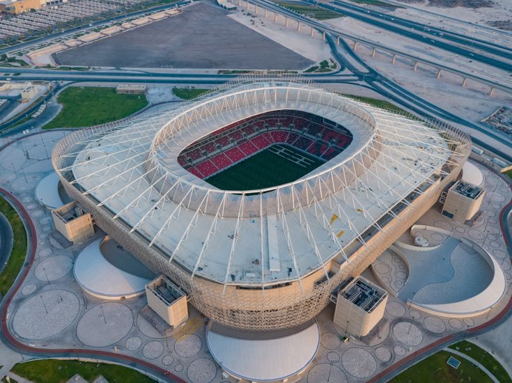 Pattern Design Completes Ahmed Bin Ali Stadium For Qatar World Cup World Cup Kiến Truc Zaha Hadid
