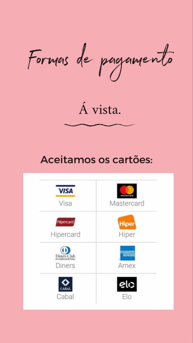 Formas de pagamento em 2021 | Ideias de loja, Logo loja de roupas, Loja