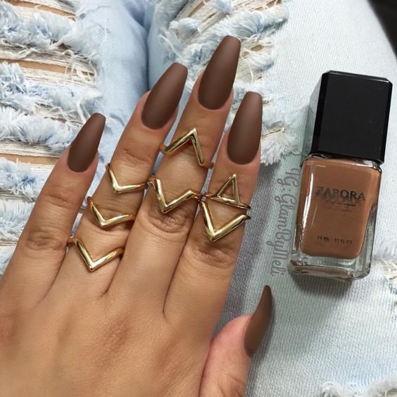 Best 25+ Brown Nail Art Ideas That You Will Like On Pinterest 16 Brown Nails That Are Better Than Gravy - Best 25+ Brown Nail Art Ideas That You Will Like On Pinterest
