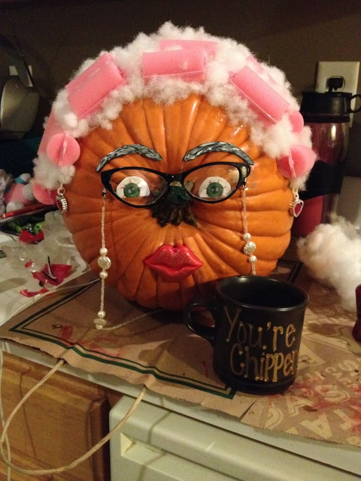 pumpkin decorating at its finest decorated my pumpkin as an old lady pumpkin for work - Pumpkin Decorations pumpkin decorating at its finest decorated my pumpkin as an old lady pumpkin for work - Pumpkin Decorations