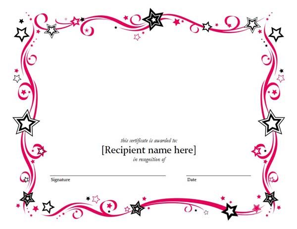29 best certificate templates images on pinterest
