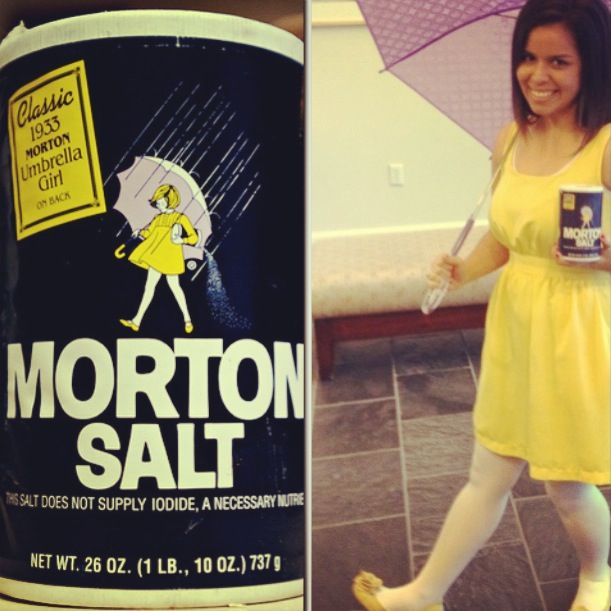 easy diy last minute halloween costume idea morton salt girl all you need is - Halloween Costumes With Blonde Wig easy diy last minute halloween costume idea morton salt girl all you need is - Halloween Costumes With Blonde Wig