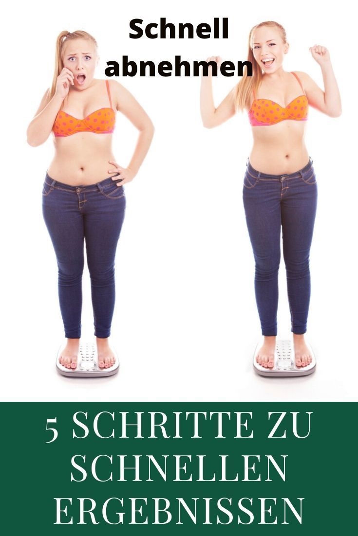 Schnelle Tipps zum Abnehmen in einer Woche