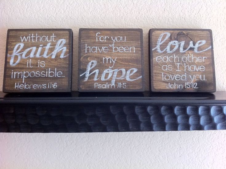 19 Best Faith Hope Love Images On Pinterest Wood Crafts Scripture Art Home Decor Wall Faith Hope Love Set