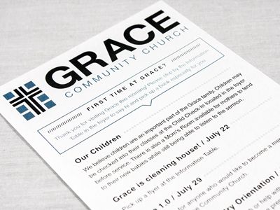 worship bulletin template