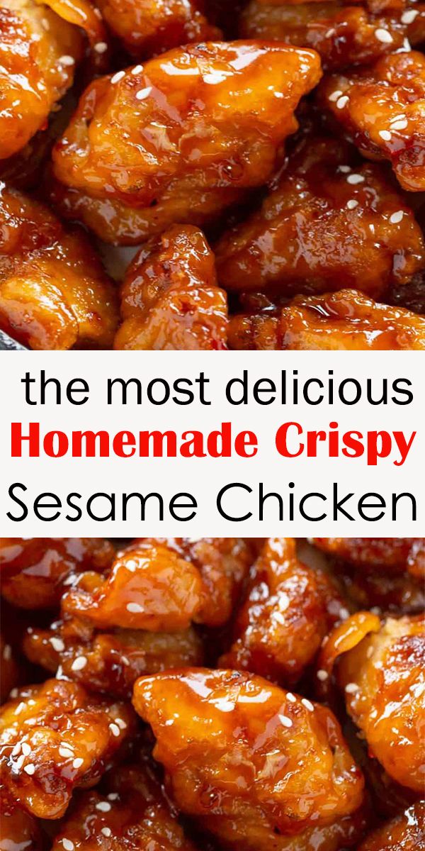 Homemade Crispy Sesame Chicken Homemade Crispy Sesame - Easy at home chicken recipes #easy #at #home #chicken #recipes Homemade Crispy Sesame Chicken Homemade Crispy Sesame