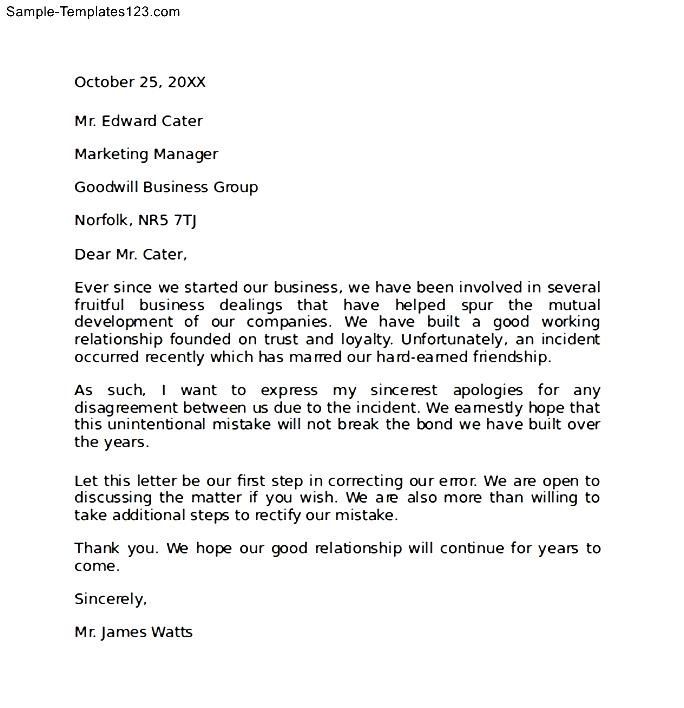 formal apology letter boss sample templates thank you documents - disagreement letter formal apology letter boss sample templates thank you documents - disagreement letter