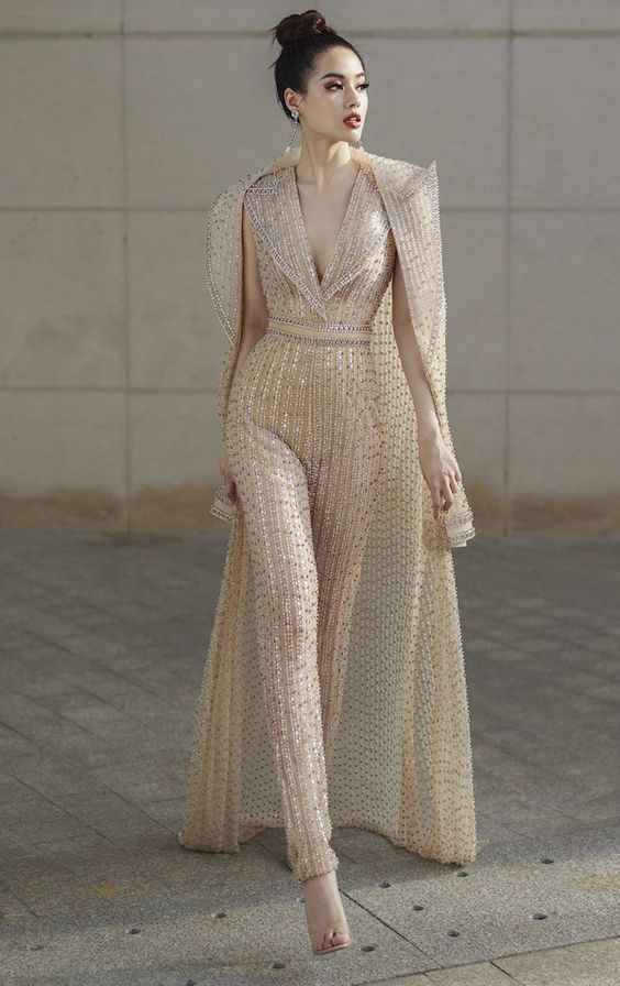 Visit our blog for more inspiration! jumpsuit, jumpsuit looks, designer ...