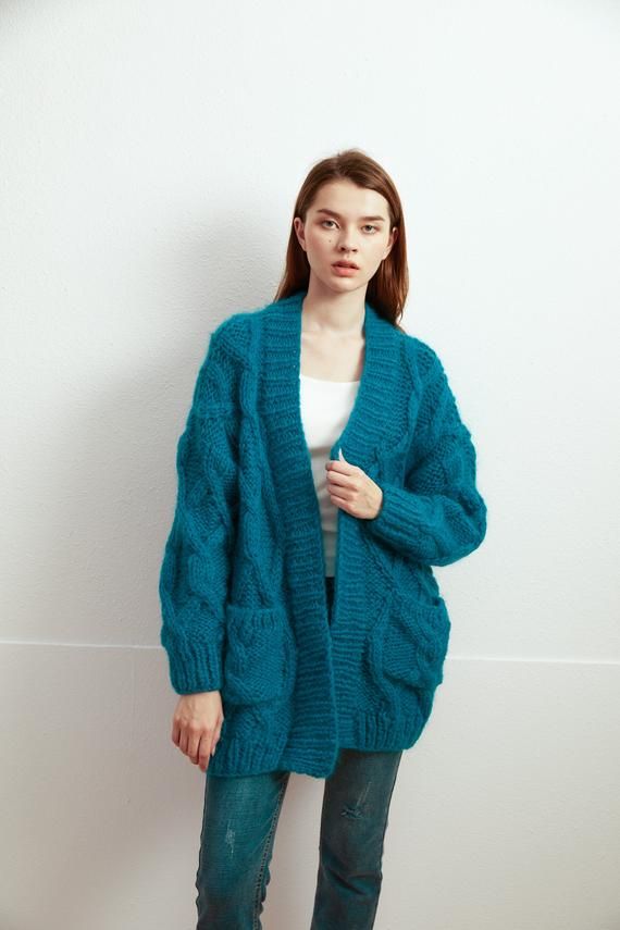 Woman cardigan Women\u2019s clothing Mohair cardigan Mohair sweater Wool Cardigan Woman Oversized cardigan Knit cardigan Knitwear Woman fashion