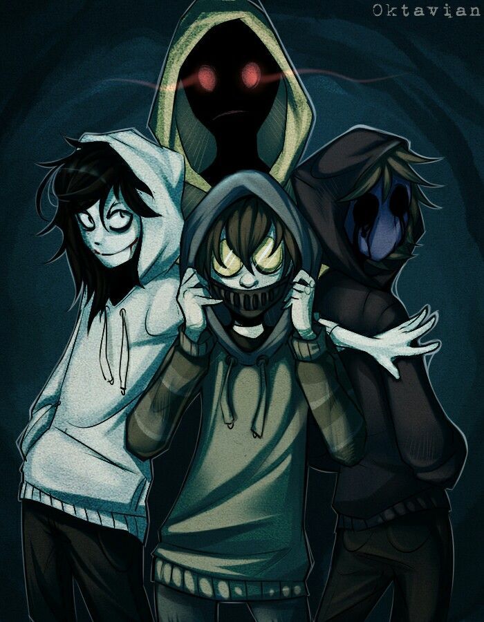 image result for jeff and ticci toby slenderverse marble hornets