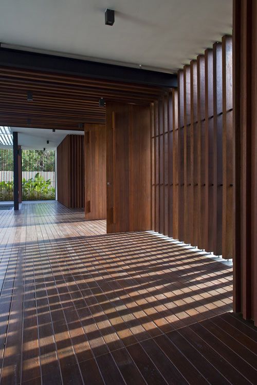 Enclosed open house in singapore by wallflower architecture design Enclosed open house in singapore by wallflower architecture design