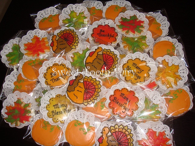 formal turkey and leaves