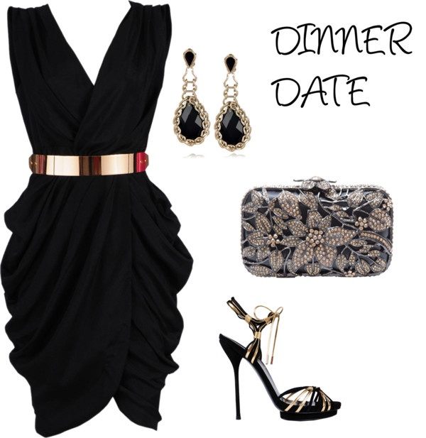 Dinner Date Dress Created On Polyvore Clothes Combinations In Dinner Date Dress Created On Polyvore Clothes Combinations In 2018 Pinterest Dresses Outfits And
