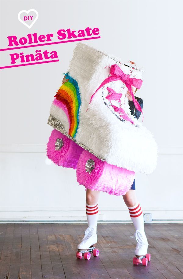 Diy Roller Skate Pinata Oh Happy Day Birthday Party Skating - Diy Roller Disco Costume Diy Roller Skate Pinata Oh Happy Day Birthday Party Skating - Diy Roller Disco Costume