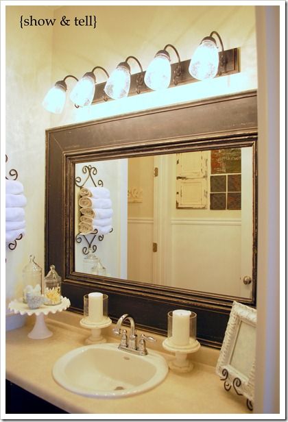 your bathroom mirrors are often overlooked when it comes to bathroom remodeling projects avoid a boring mirror by putting a unique custom frame around your - Bathroom Remodel Mirrors your bathroom mirrors are often overlooked when it comes to bathroom remodeling projects avoid a boring mirror by putting a unique custom frame around your - Bathroom Remodel Mirrors