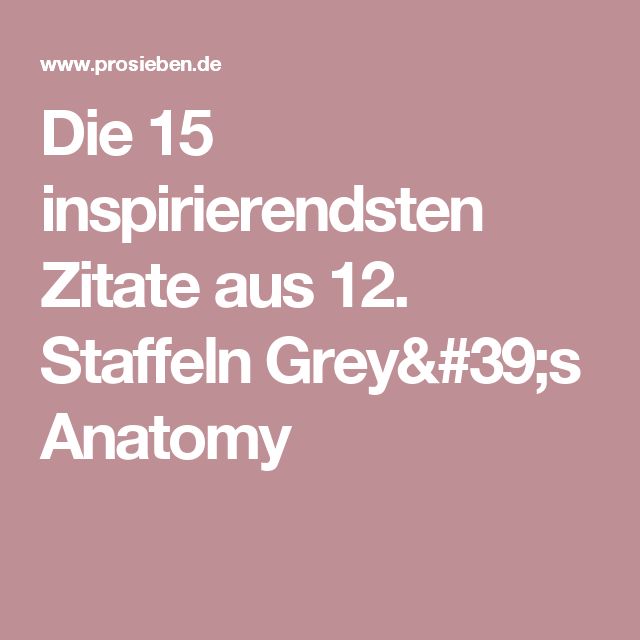 Staffeln GreyS Anatomy Staffeln GreyS Anatomy