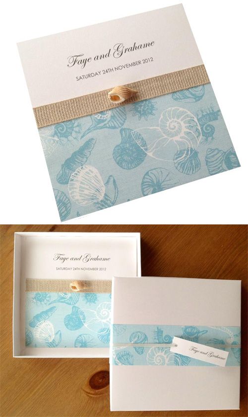25 Best Wedding Invitations Images On Pinterest Bridal Beachside Shell Invitation Beach Wedding Sea