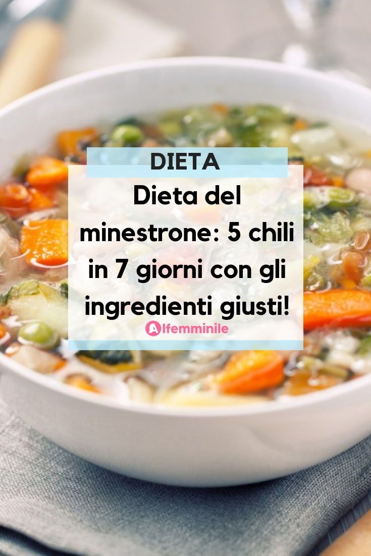 puoi perdere peso mangiando la minestra per una settimanat