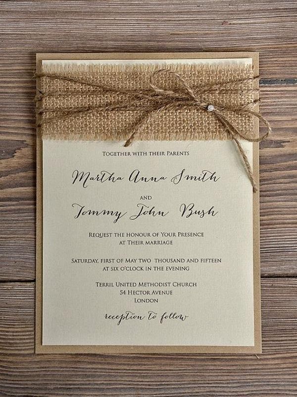 Top 15 Popular Rustic Wedding Invitations Idea Samples On Pinterest Top 15 Popular Rustic Wedding Invitations Idea Samples On Pinterest