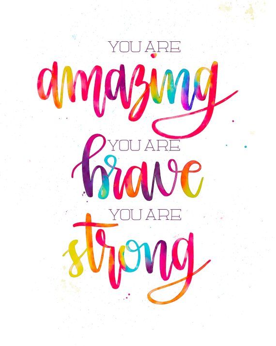 you are amazing - Google Search | You are strong quotes, Rainbow ...