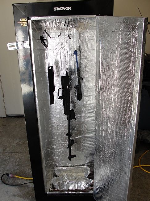 Stack-On 8 gun security cabinet: DIY Paint Curing Oven ...