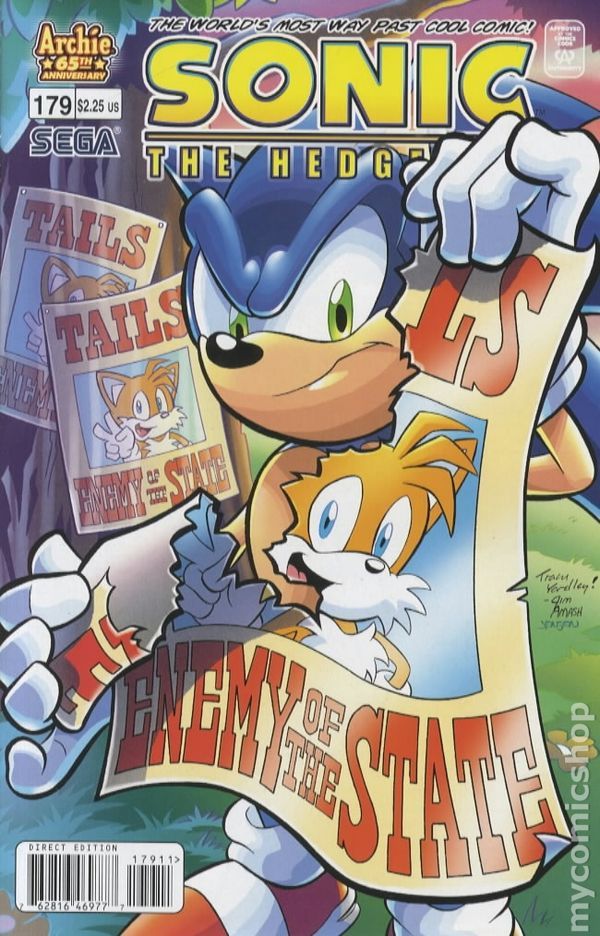 Sonic The Hedgehog Comic Book Archie Adventure Series 2 1993