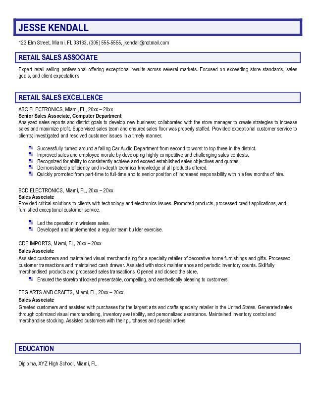 Writing A Good Cv Mccarthy Retail Recruitment Retail Our 1 Top Pick For Retail Sales Associate Resume Development