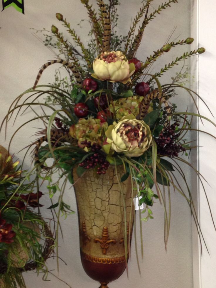 84 best silk flower arrangements images on Pinterest ... 84 best silk flower arrangements images on Pinterest ... on Silk Flower Wall Sconces Arrangements id=61581
