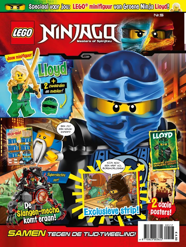 ben jij een echte lego ninjago fan en wil jij geen enkel tijdschrift