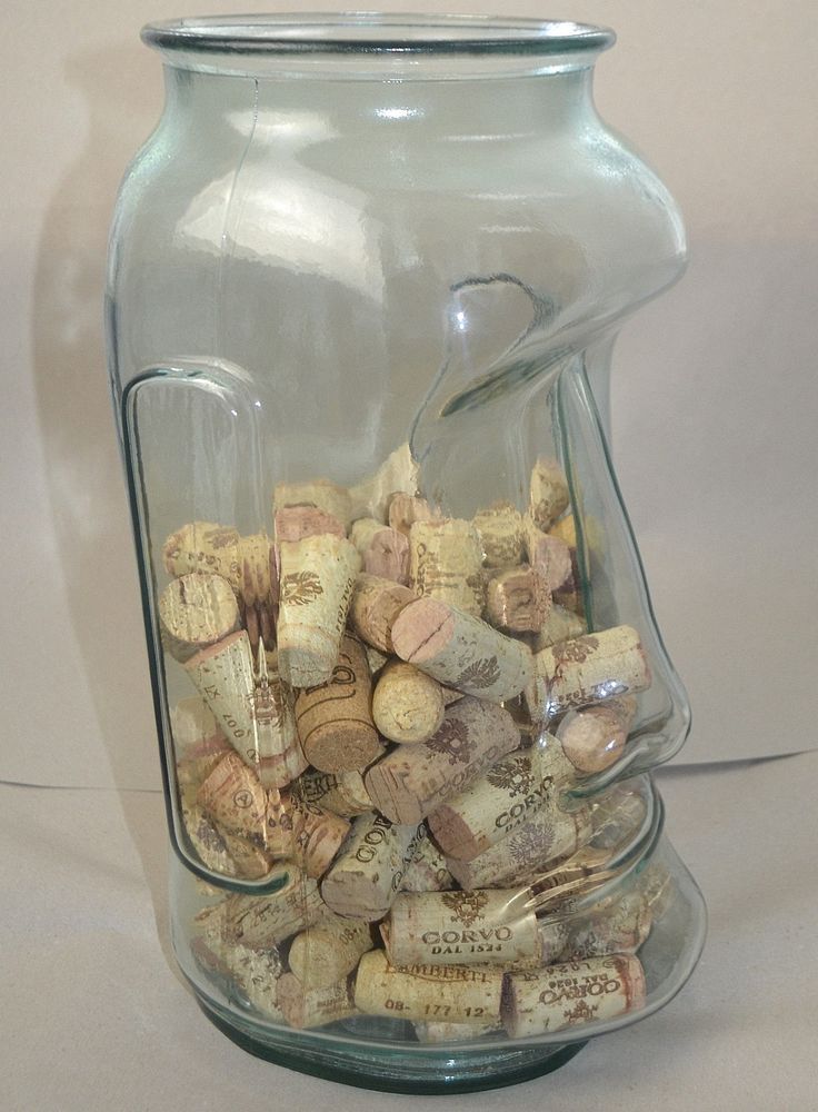 Ethno Boho Deko Skulptur Kopf aus Glas Vase Gesicht Gefäß klar grün - moderne skulpturen wohnzimmer Ethno Boho Deko Skulptur Kopf aus Glas Vase Gesicht Gefäß klar grün - moderne skulpturen wohnzimmer