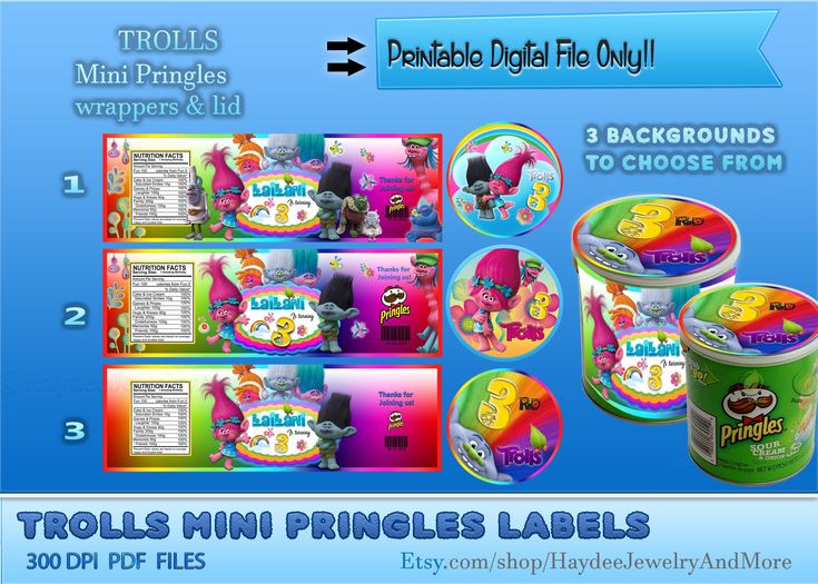 Printable personalized water bottle labels