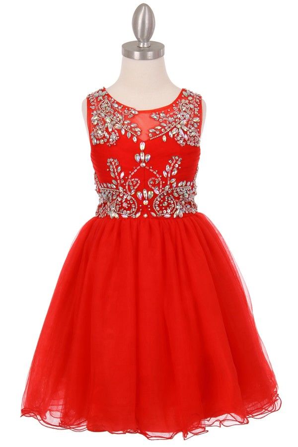 Christmas Short Dresses for Girls