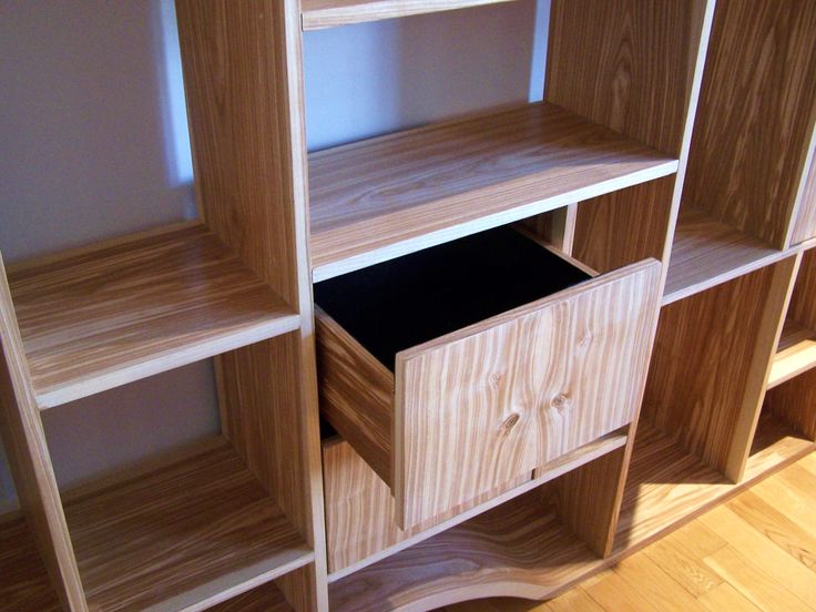 18 Best Shelving And Display Units Images On Pinterest Felt Lined Drawers Within This Handmade Curved Wooden Bookcase By Www Chippdesigns Co
