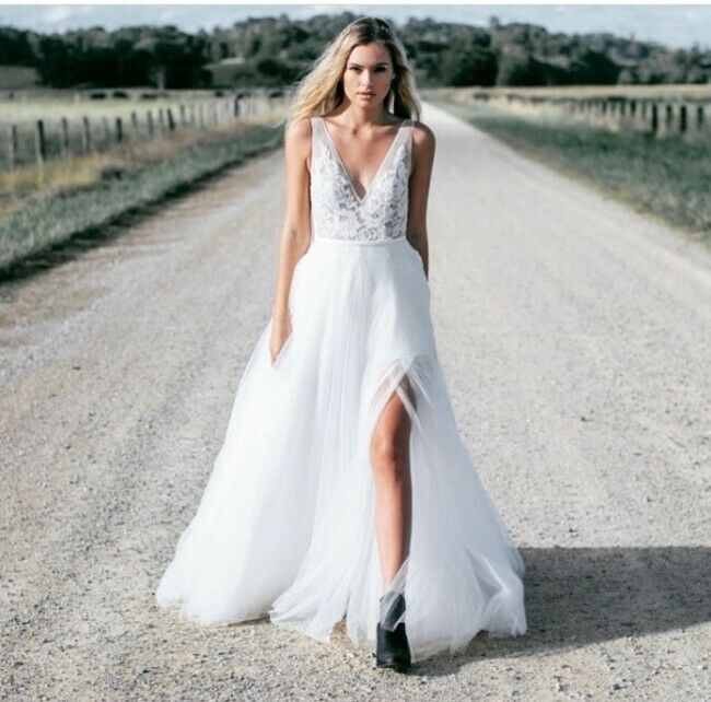 Made With Love Wedding Dress Willow Size 6 Us Great