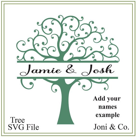 Tree svg, tree of life svg, split tree svg, nature svg, family tree svg, tree illustration, greeting cards, signs, iron on tree, printable Add your names to this design. Examples are shown in the pictures. Welcome, Thank you for visiting the shop and having a look at the original artwork offered here. This is an instant download of a SVG file to be used The file is in black and white for you to color with your favorite color. WHAT YOU WILL RECEIVE Your svg file will be in a zip folder for...