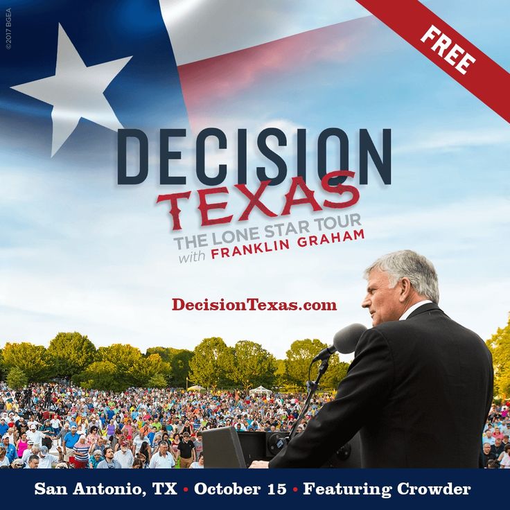 Decision TEXAS, San Antonio Star tours, events, Crowder