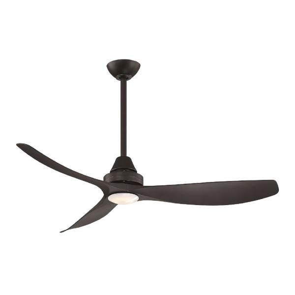 Aire A Minka Group Design Levanto 52 In Integrated Led Indoor Outdoor Coal Ceiling Fan With Light Kit 04603 The Home Depot Ceiling Fan With Light Kit, Kensgrove 72 In Led Indoor Outdoor Matte Black Ceiling Fan With Light