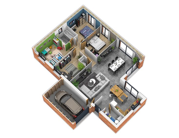 11 best Plan de maison images on Pinterest House template, House - plan de maison 3d gratuit 11 best Plan de maison images on Pinterest House template, House - plan de maison 3d gratuit