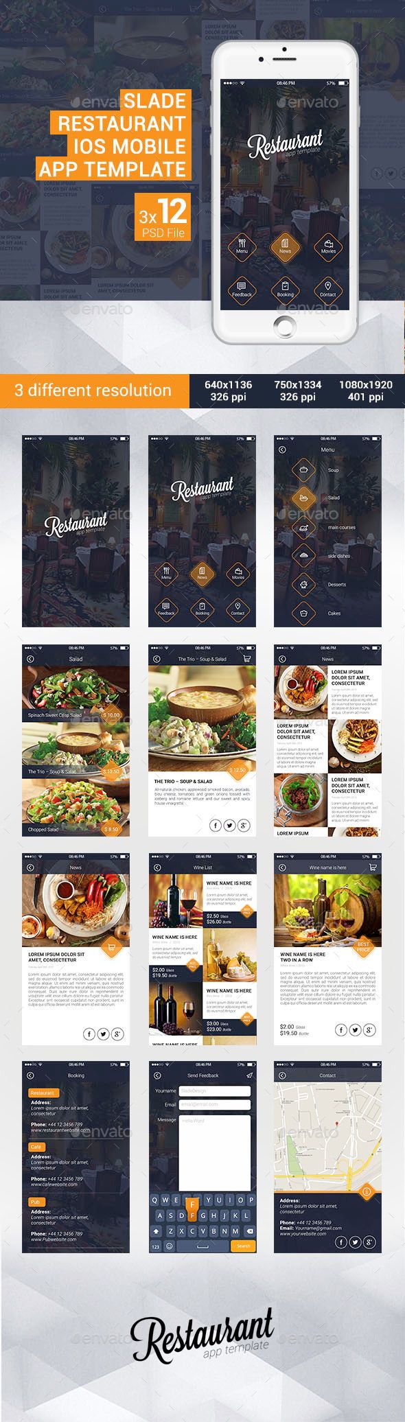 apps design templates
