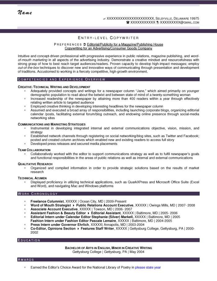 EntryLevel Resume Samples Entry level resume, Resume