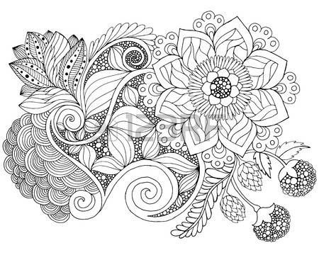 Blumenmuster Zeichnen Blumenmuster Zeichnen