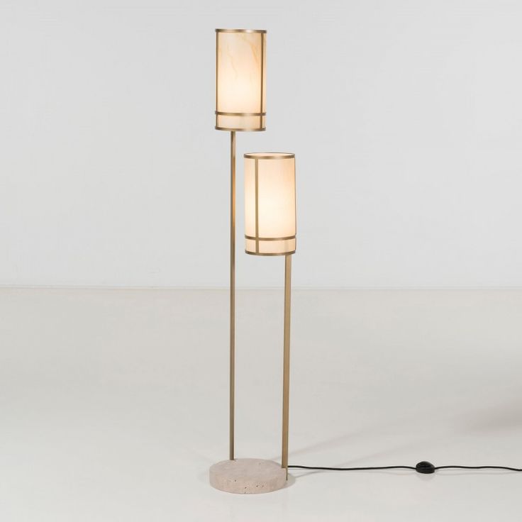 Humbert Poyet Collection Floor Light Fixtures Brass Lighting Wood Lamps Wood Lamps, Fairy Light Floor Lamp