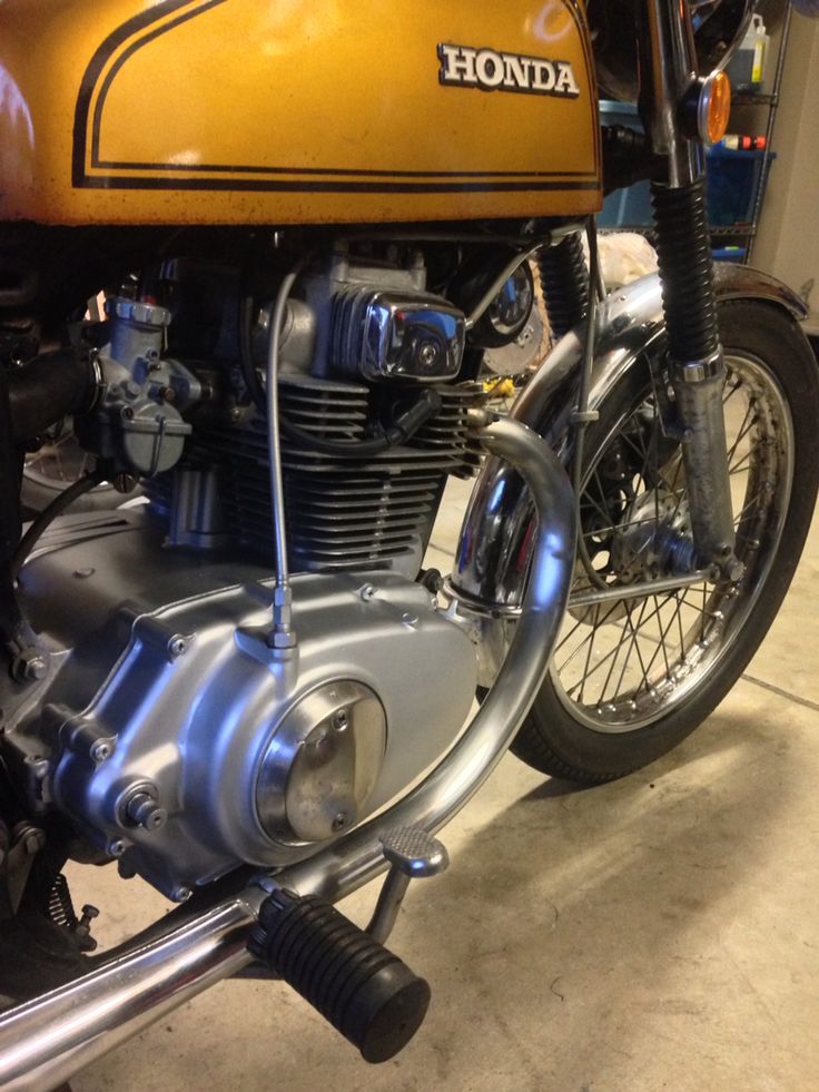 1975 Honda CB200 | Old bikes, Honda cb, Honda