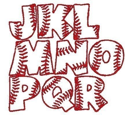 baseball font generator