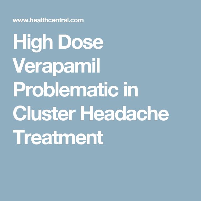 Isoptin Migraine Prevention