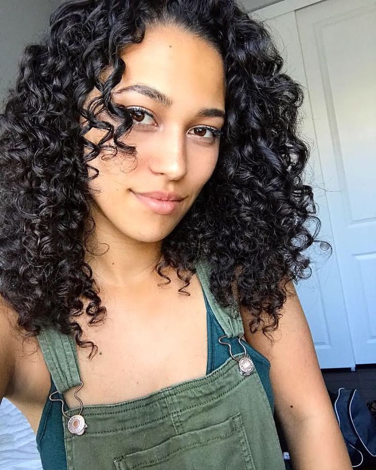 Shared curly long hair bondage